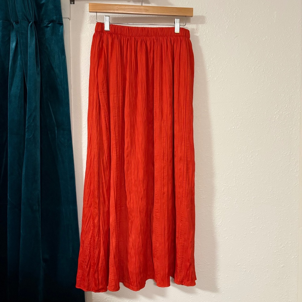 Z Supply, Maxi Skirt, Orange, S, Excellent, $78